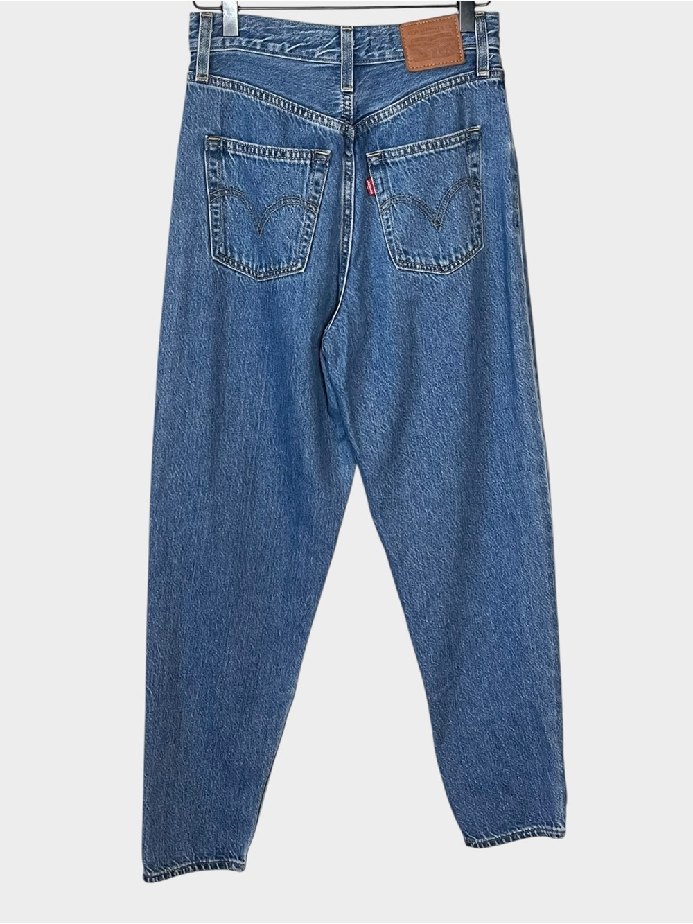 LEVI’S High Loose Taper Jeans Size 25 Medium Wash High Rise Relaxed Denim - Picture 3 of 6